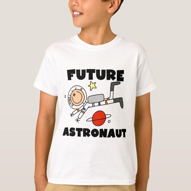 Camisetas y regalos futuros del astronauta (Anverso)