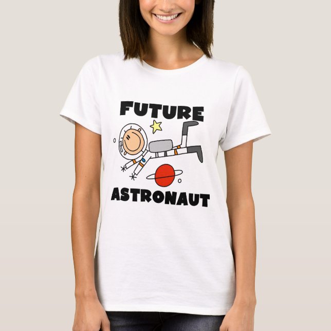 Camisetas y regalos futuros del astronauta (Anverso)