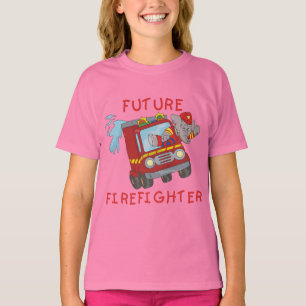 Camisetas y regalos futuros del bombero del