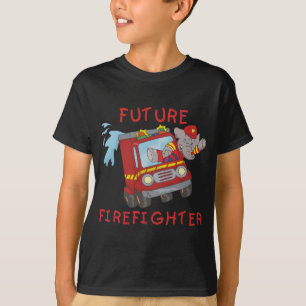Camisetas y regalos futuros del bombero del
