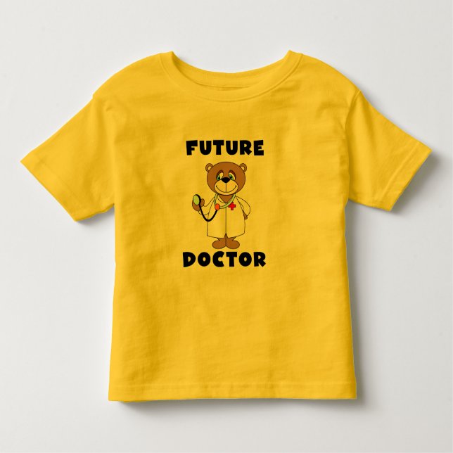 Camisetas y regalos futuros del médico del oso (Anverso)