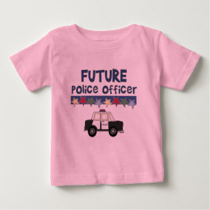 Camisetas y regalos futuros del oficial de policí
