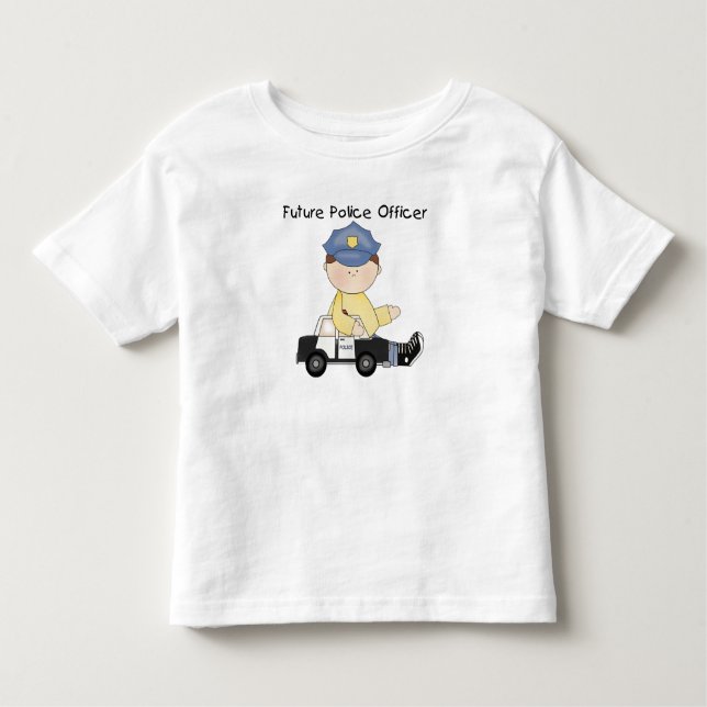 Camisetas y regalos futuros del oficial de policía (Anverso)