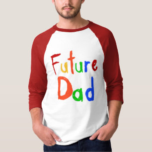 Camisetas y regalos futuros del papá del texto de
