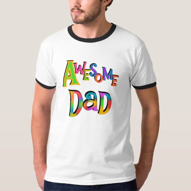 Camisetas y regalos impresionantes del papá (Anverso)