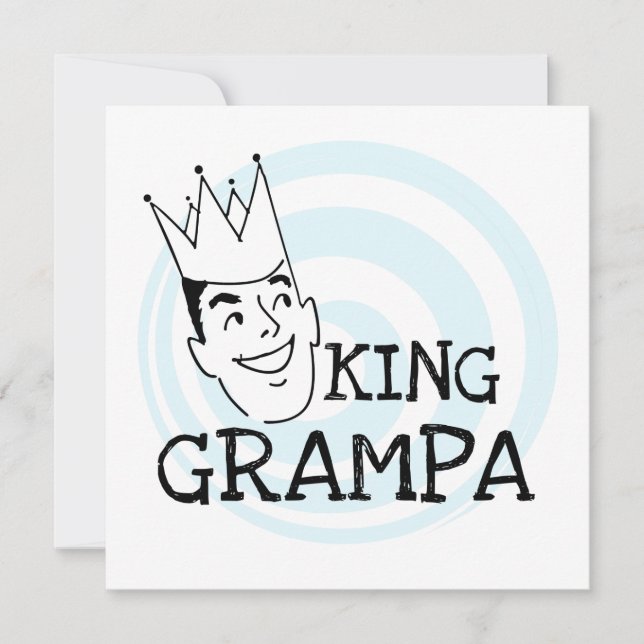 Camisetas y regalos King Grampa (Anverso)