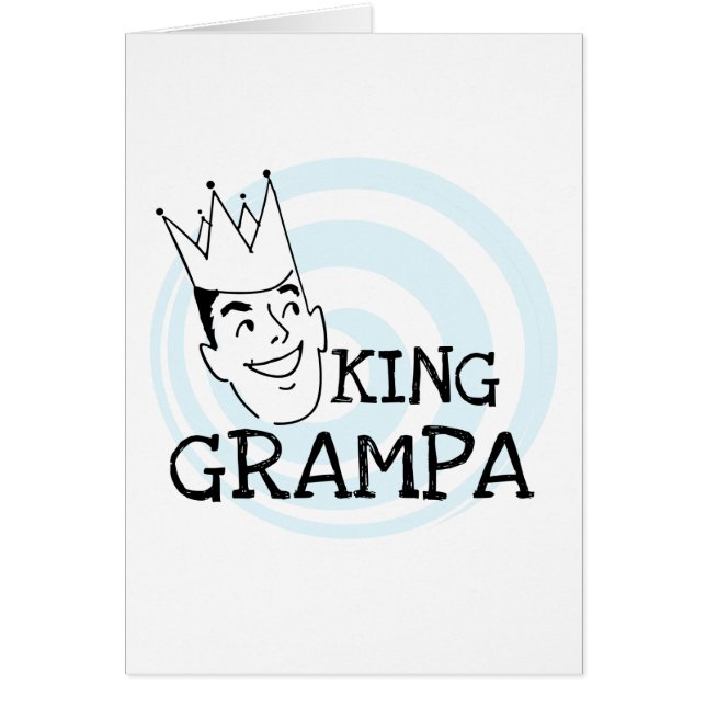 Camisetas y regalos King Grampa (Frente)