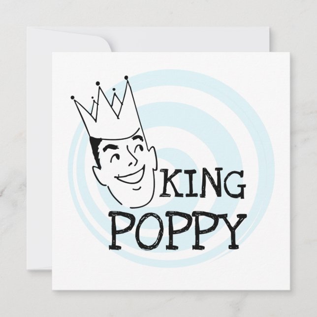 Camisetas y regalos King Poppy (Anverso)