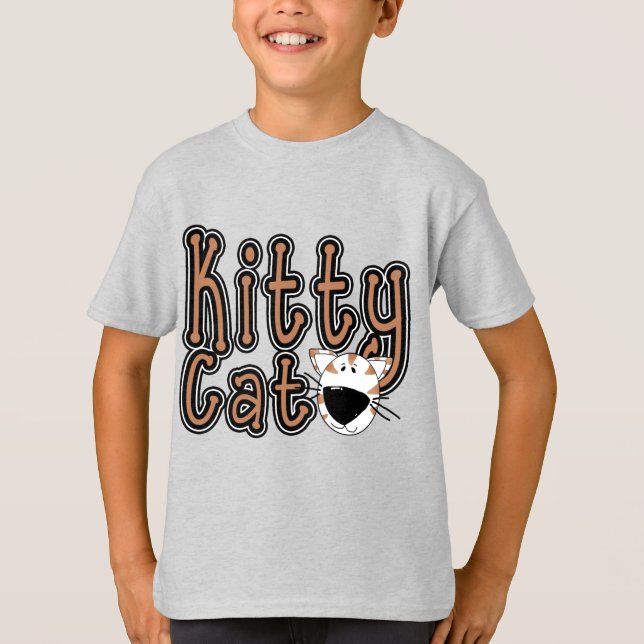 Camisetas y regalos lindos del gato del gatito (Anverso)