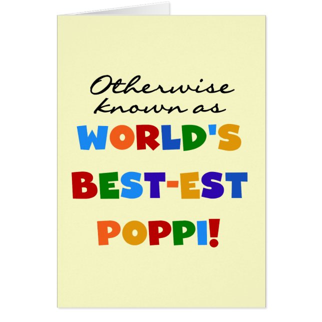 Camisetas y regalos más conocidos de Poppi (Frente)