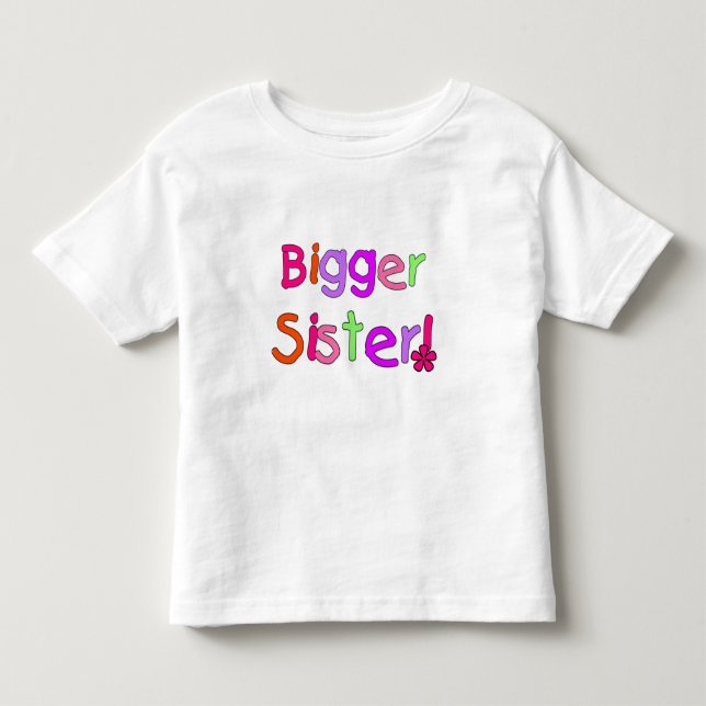 Camisetas y regalos más grandes de la hermana (Anverso)