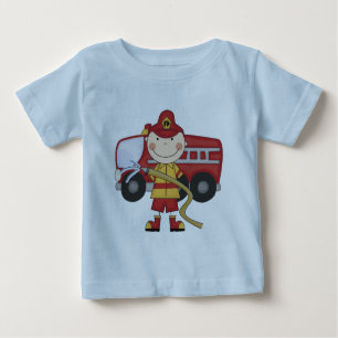 Camisetas y regalos masculinos del bombero