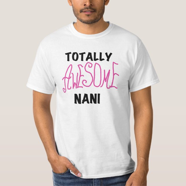 Camisetas y regalos nani rosados totalmente alucin (Anverso)