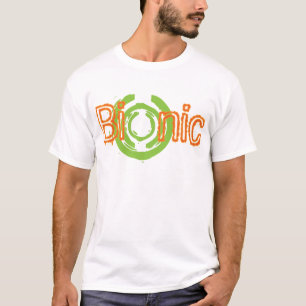 Camisetas y regalos nerviosos Bionic del logotipo
