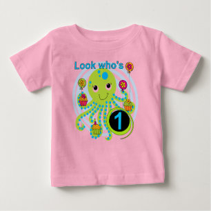 Camisetas y regalos Octopus de primer cumpleaños
