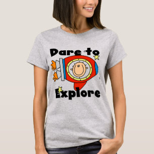 Camisetas y regalos para astronautas que se atreve
