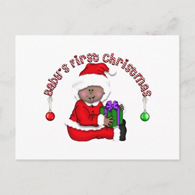 Camisetas y regalos para bebé duende de Navidad (Anverso)