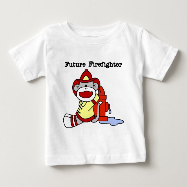 Camisetas y regalos para bomberos en el futuro del (Anverso)