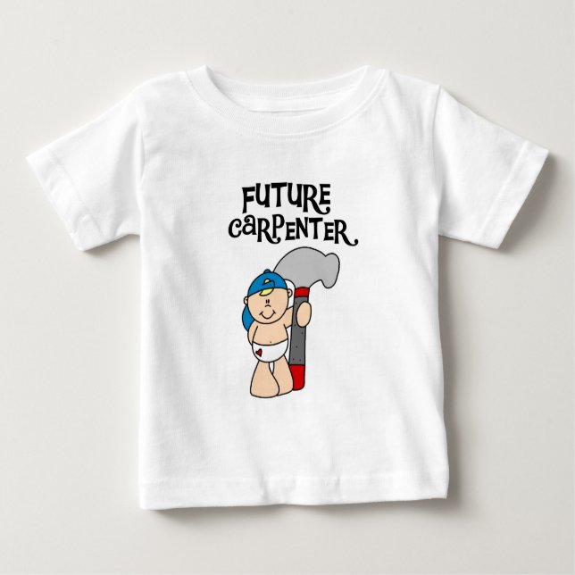 Camisetas y regalos para carpinteros en el futuro  (Anverso)