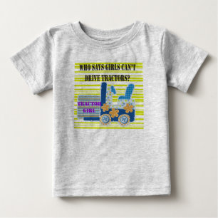 Camisetas y regalos para Chicas de tractores