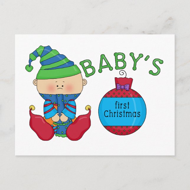 Camisetas y regalos para el 1er duende de Navidad (Anverso)