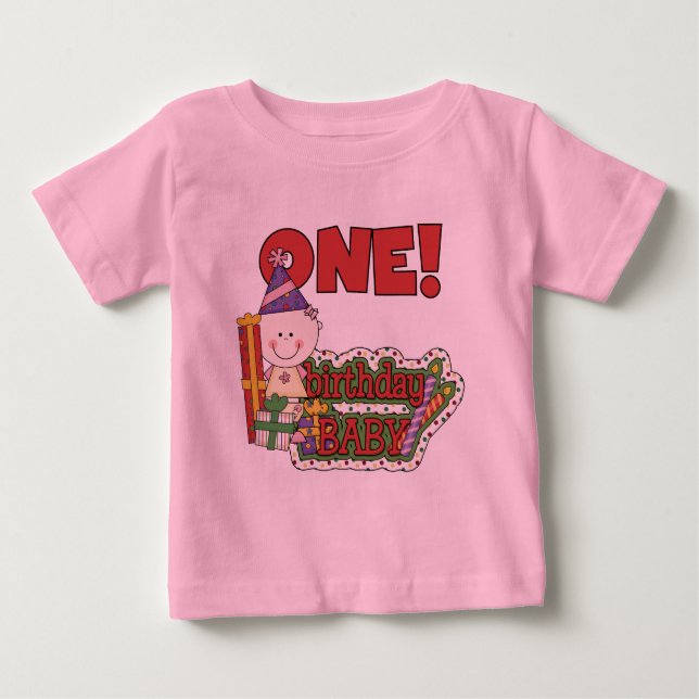 Camisetas y regalos para el cumpleaños del chica (Anverso)