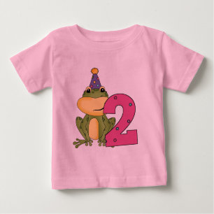 Camisetas y regalos para el segundo cumpleaños de 