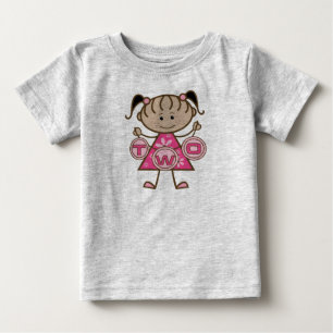 Camisetas y regalos para el segundo cumpleaños de