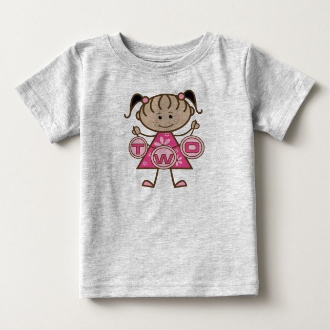 Camisetas y regalos para el segundo cumpleaños de  (Anverso)