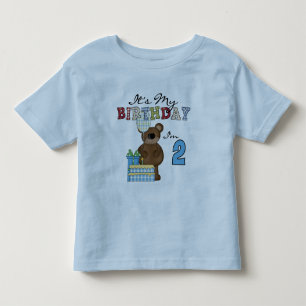 Camisetas y regalos para el segundo cumpleaños del