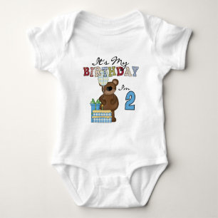 Camisetas y regalos para el segundo cumpleaños del