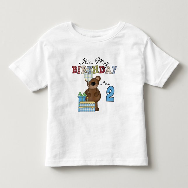 Camisetas y regalos para el segundo cumpleaños del (Anverso)