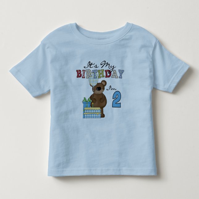 Camisetas y regalos para el segundo cumpleaños del (Anverso)