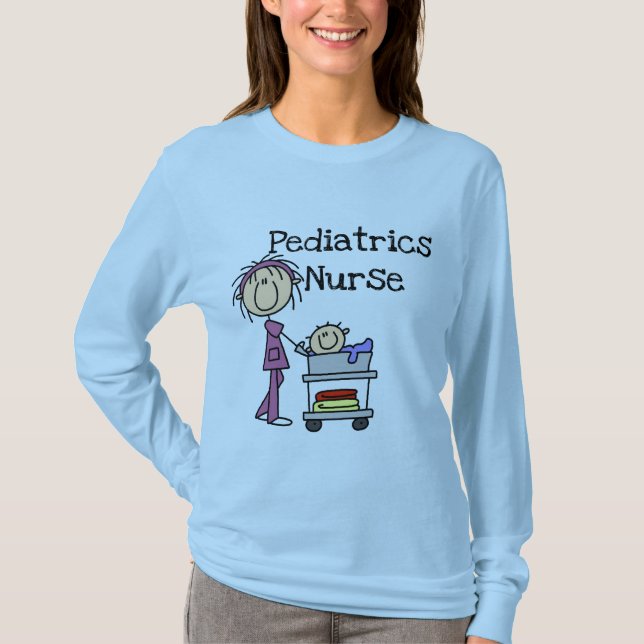 Camisetas y regalos para enfermeras de pediatría (Anverso)