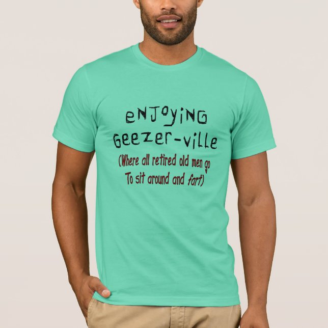 Camisetas y regalos para hombre jubilados (Anverso)