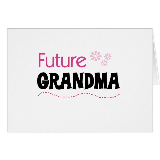 Camisetas y regalos para las futuras abuelas (Anverso (Horizontal))
