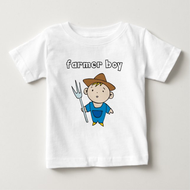 Camisetas y regalos para niños agricultores (Anverso)