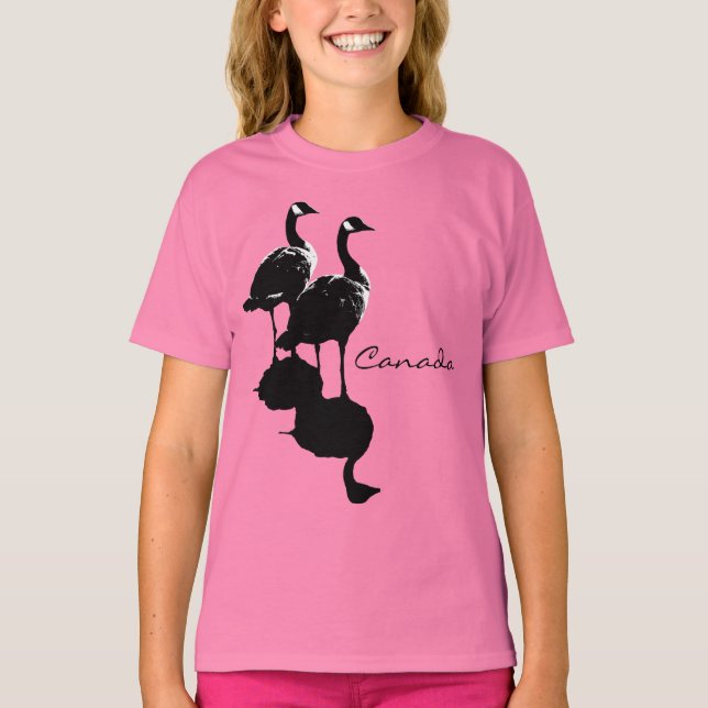 Camisetas y regalos para niños de ganso de Canadá (Anverso)