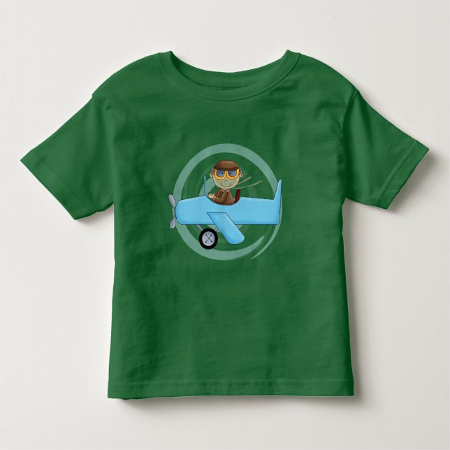 Camisetas y regalos para niños piloto (Anverso)