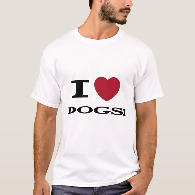 Camisetas y regalos para perros del corazón (Anverso)
