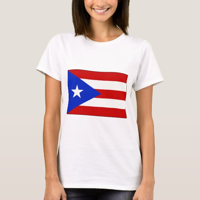 Camisetas y regalos puertorriqueños de la bandera (Anverso)