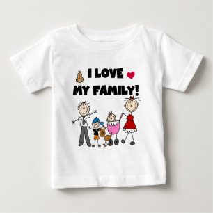 Camisetas y regalos que amo a mi familia
