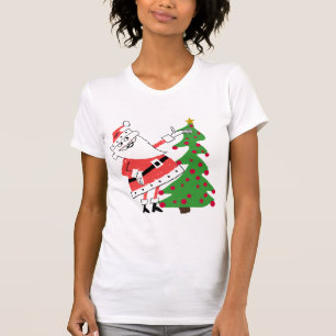 Camisetas y regalos Retro Santa Holiday