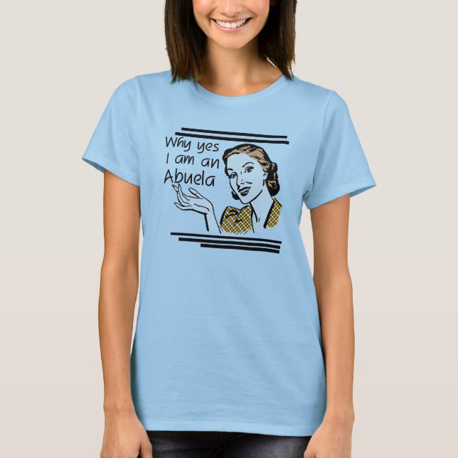 Camisetas y regalos retros de Abuela (Anverso)