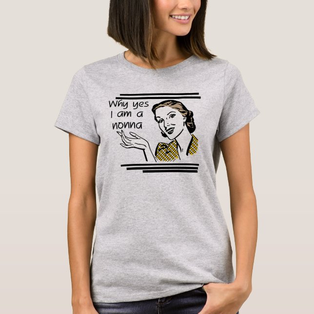 Camisetas y regalos retros de Nonna (Anverso)