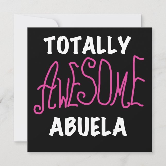 Camisetas y regalos rosa de Abuela totalmente aluc (Anverso)
