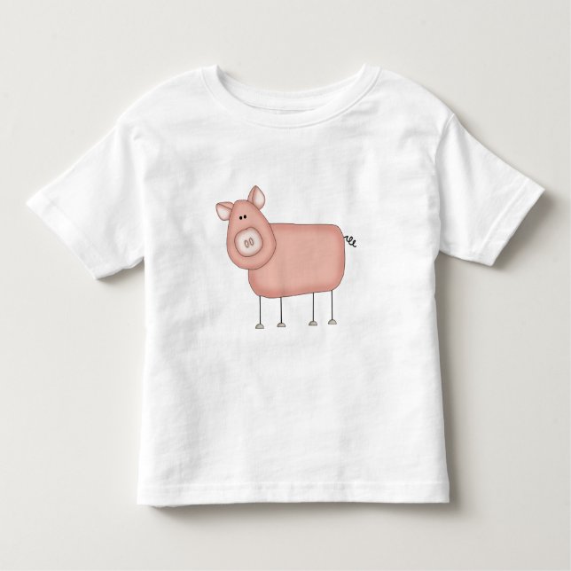 Camisetas y regalos rosados del cerdo (Anverso)