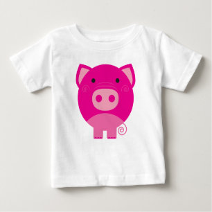 Camisetas y regalos rosados del cerdo