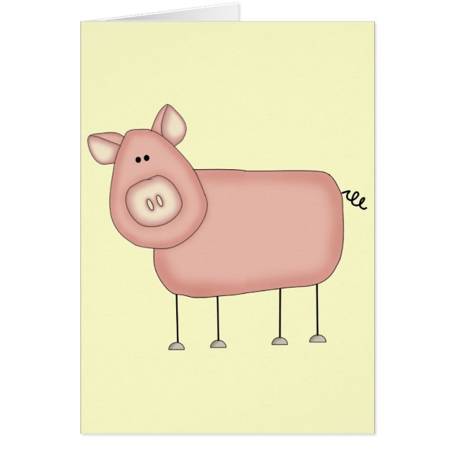 Camisetas y regalos rosados del cerdo (Frente)