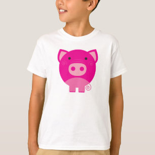 Camisetas y regalos rosados del cerdo